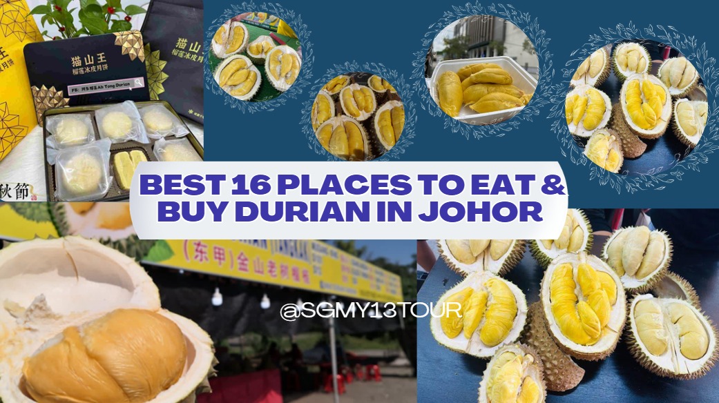 Image for Best 16 Places To Eat & Buy Durian In Johor