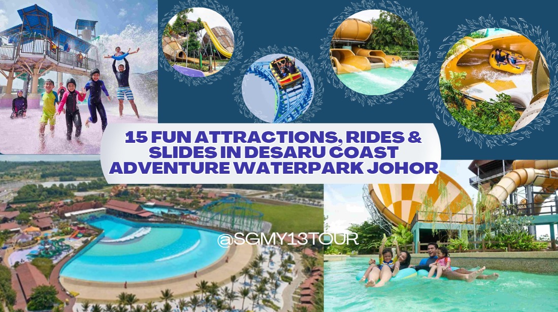 Image for 15 Fun Attractions, Rides & Slides In Desaru Coast Adventure Waterpark Johor